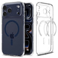 Spigen Ultra Hybrid MagFit Case iPhone 18 Pro Max/17 Pro Max - Transparent/ Blue — Spigen