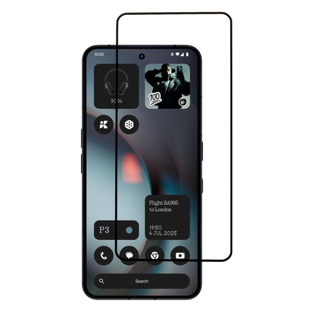 Nothing Phone (3) Screen Protector Tempered Glass Full Cover — Nothing