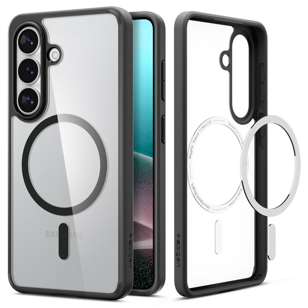 Spigen Ultra Hybrid MagSafe Case for Samsung Galaxy S26 - Transparent Black — Spigen