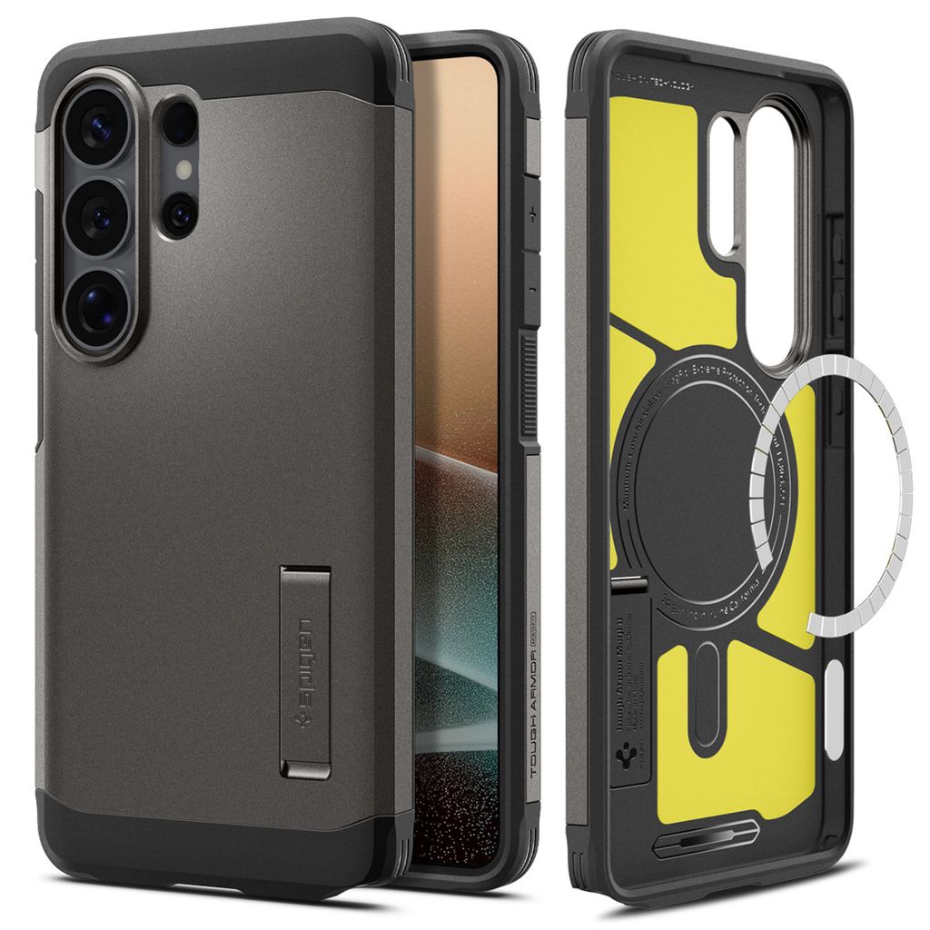 Spigen Tough Armor MagSafe Case for Samsung Galaxy S26 Ultra - Gray — Spigen
