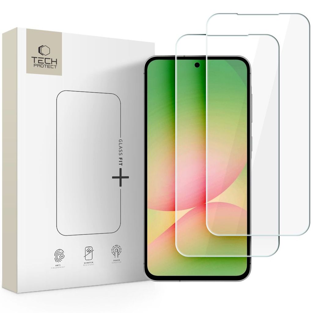 Tech-Protect Glass Fit+ Screen Protector for Samsung Galaxy A37/A57, 2-pack — Tech-Protect