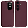Tech-Protect Wallet Cover for Samsung Galaxy S26 Plus - Burgundy — Tech-Protect