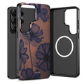 Tech-Protect Lamano MagSafe Case for Samsung Galaxy S26 Ultra - Brown/Purple — Tech-Protect