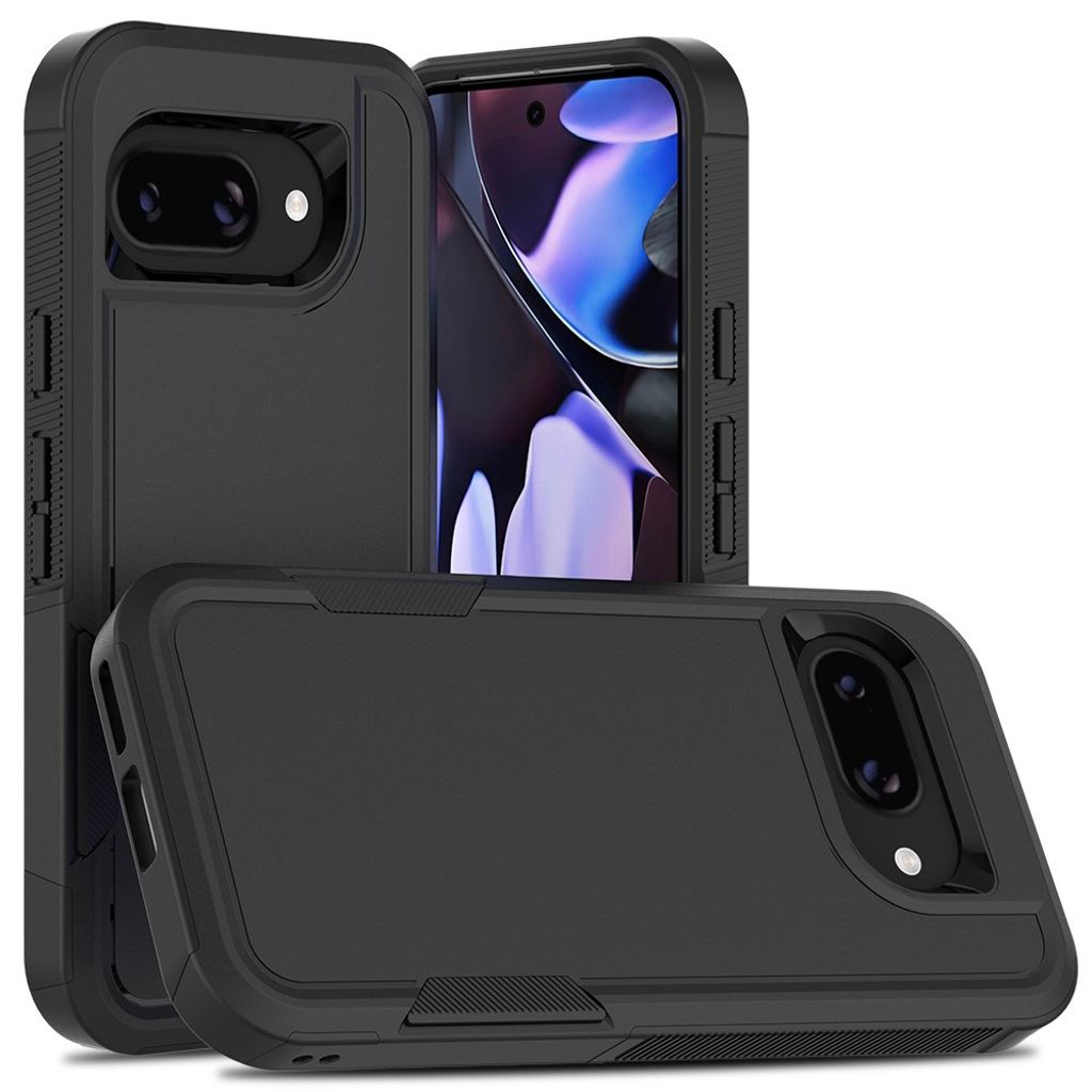 Google Pixel 9a Shockproof Case - Black