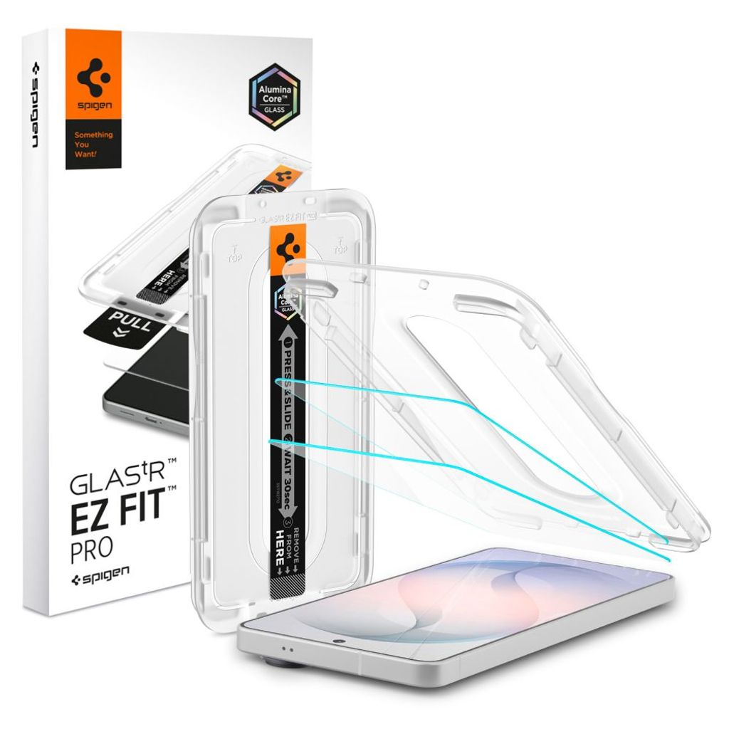 Spigen Glas.tR EZ Fit Pro Screen Protector 2pcs Samsung Galaxy S26 — Spigen