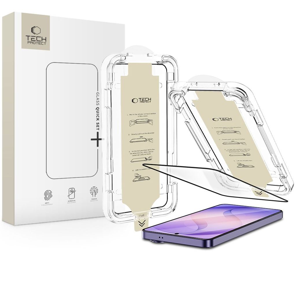 Tech-Protect Quick Set AR+ Screen Protector for Samsung Galaxy S26 Ultra — Tech-Protect