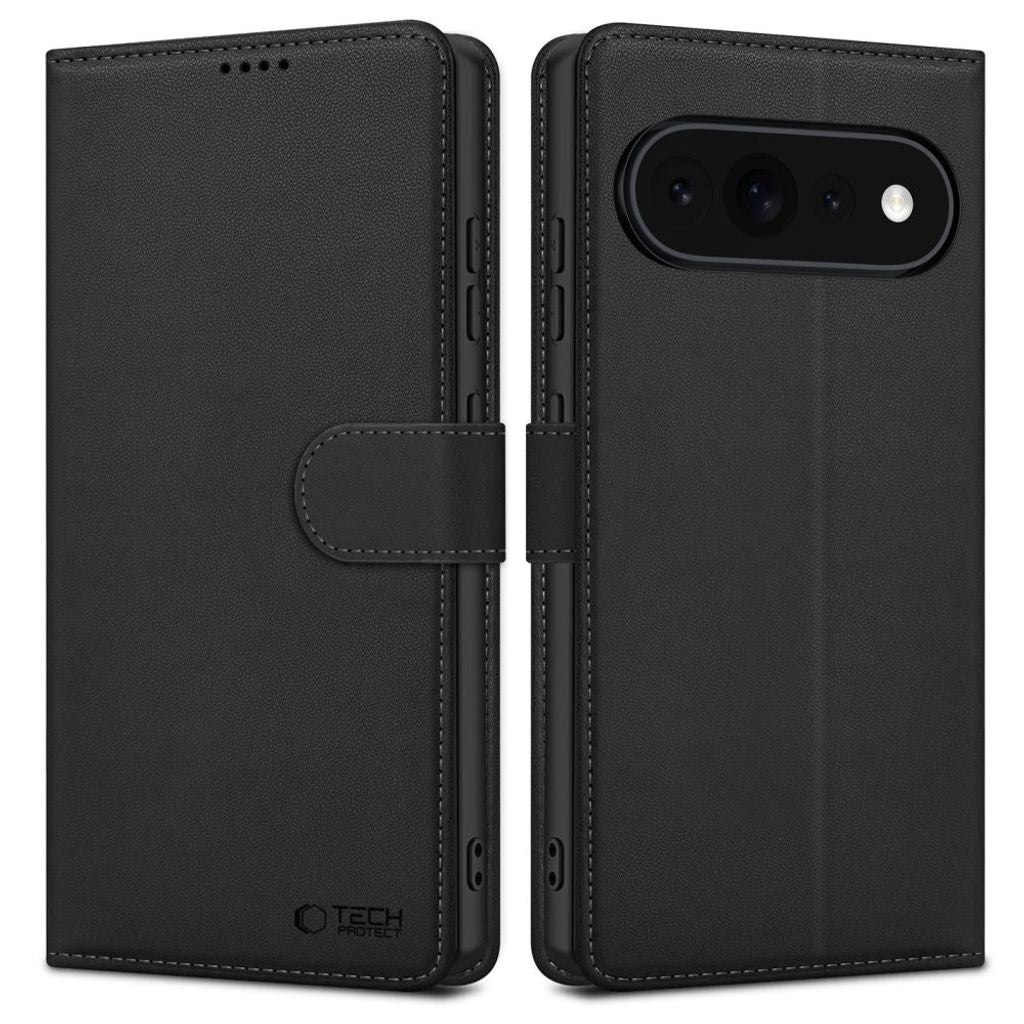 Tech-Protect Google Pixel 11/11 Pro Wallet Cover - Black — Tech-Protect