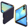 Spigen Samsung Galaxy Z Flip 8 MagSafe Case - Dark Blue/Yellow — Spigen
