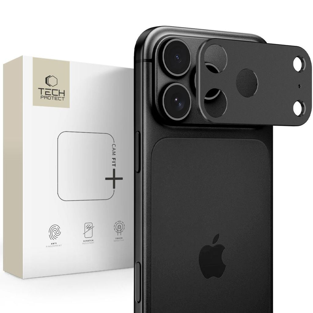 Tech-Protect Camalloy Fit+ Lens Protector for iPhone 18 Pro/17 Pro — Tech-Protect
