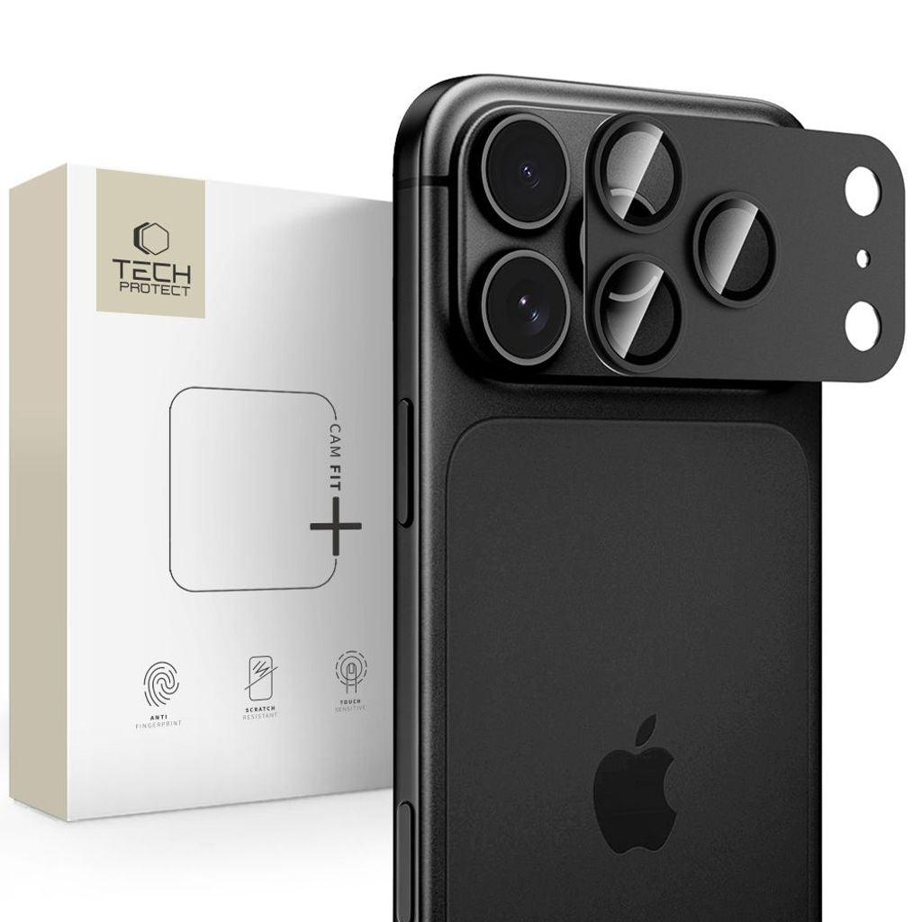 Tech-Protect Camalloy Fit+ Lens Protector for iPhone 18 Pro Max/17 Pro Max — Tech-Protect