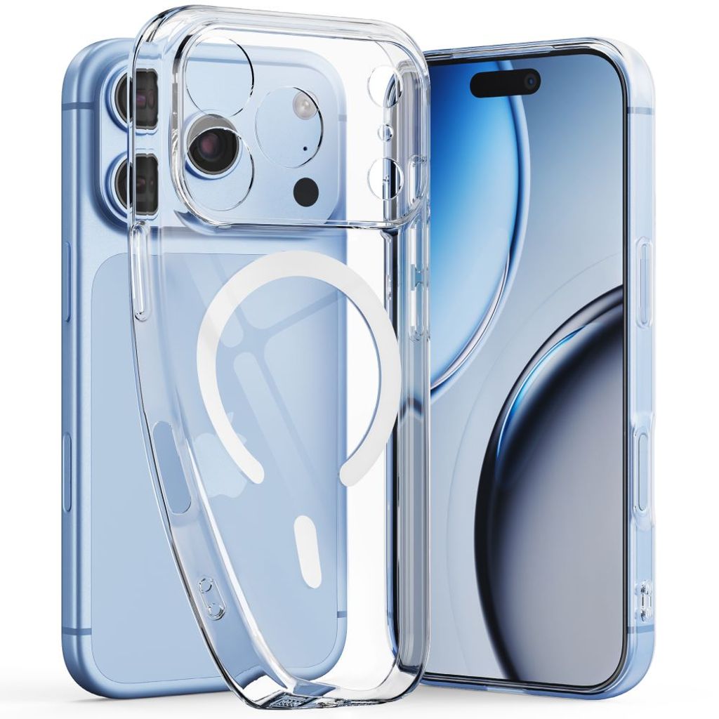 Tech-Protect FlexAir MagSafe Case for iPhone 17 Pro Max/18 Pro Max - Transparent — Tech-Protect
