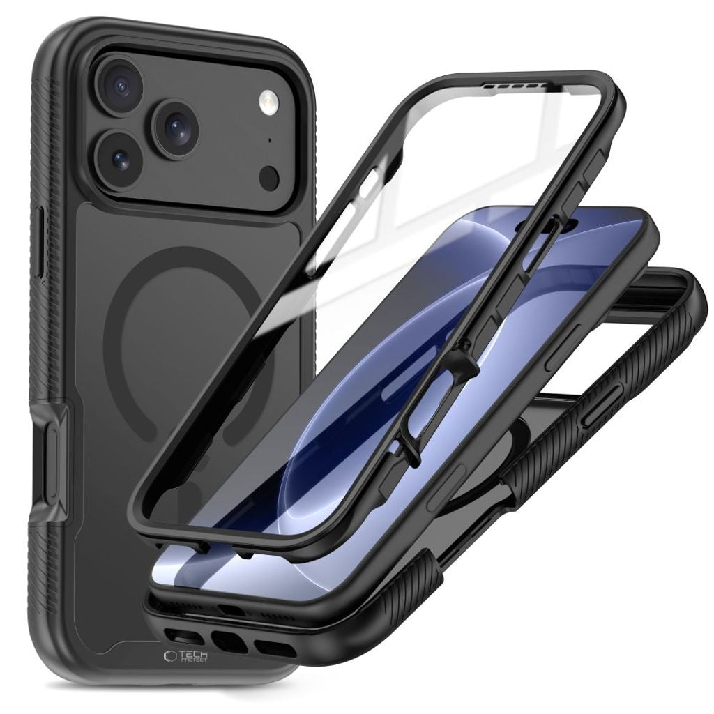 Tech-Protect Defense MagSafe Case for iPhone 17 Pro Max/18 Pro Max - Black — Tech-Protect
