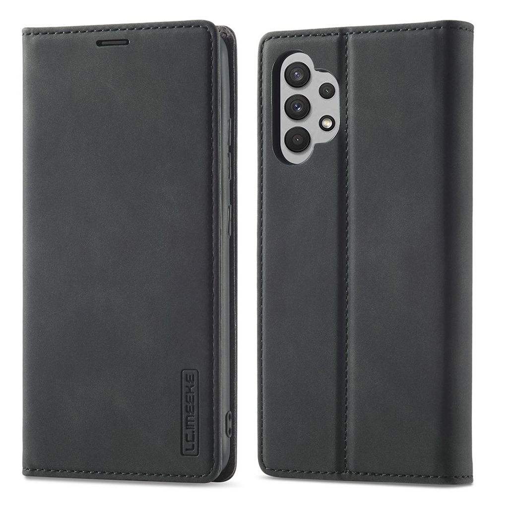 LC.IMEEKE Samsung Galaxy A32 4G Wallet Cover - Black