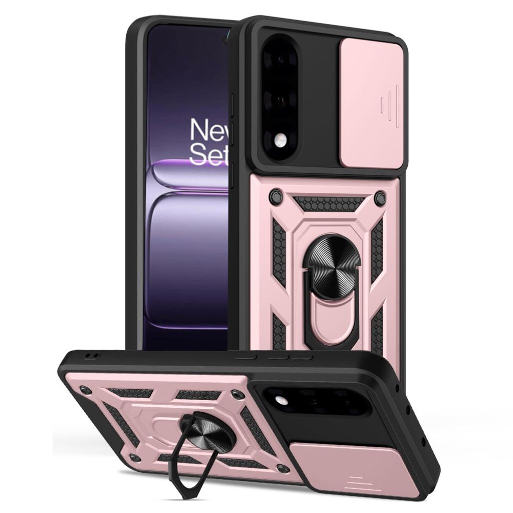 OnePlus Nord 5 5G Case with Stand - Rose gold