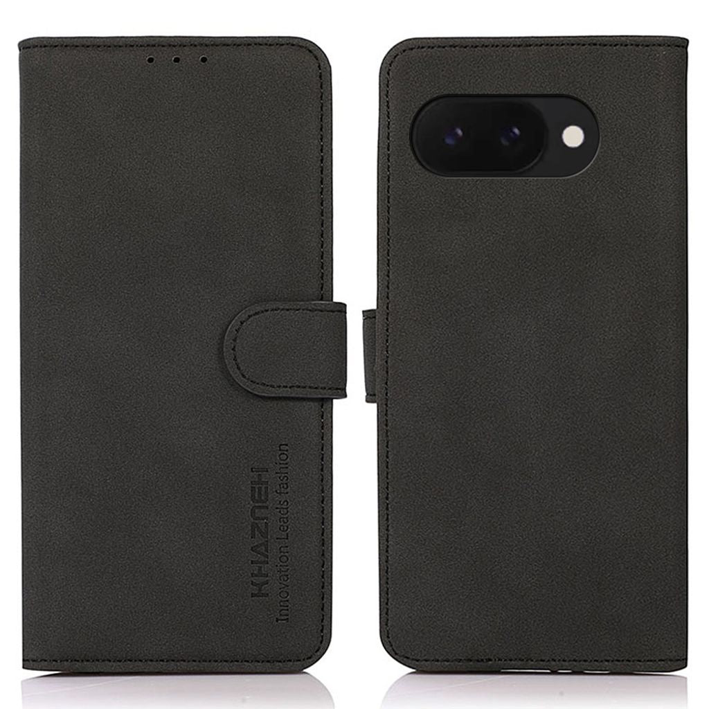 KHAZNEH Google Pixel 9a Wallet Cover - Black — KHAZNEH