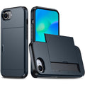iPhone 17e/16e Case with Cardholder - Gray
