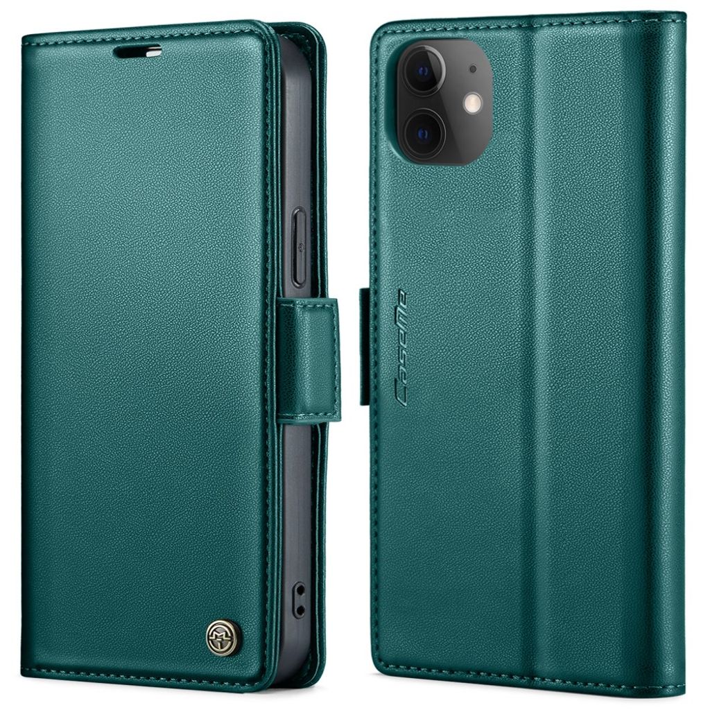CASEME iPhone 12 / 12 Pro Cover with Card Slots - Green