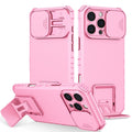 iPhone 16 Pro Case with camera protection - Pink