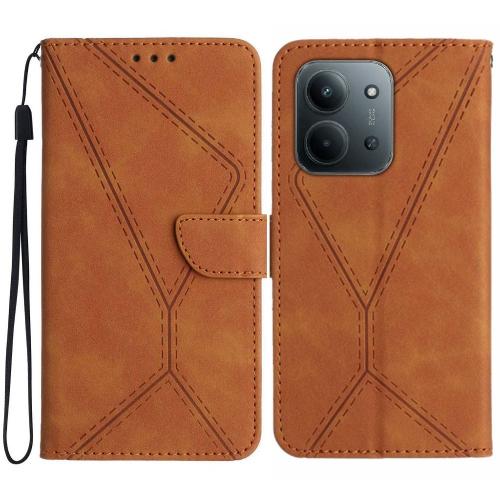Xiaomi Redmi 15C 5G / 15C 4G Wallet Cover - Brown — Xiaomi