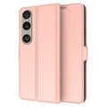 Sony Xperia 1 VII Cover with Stand - Rose gold