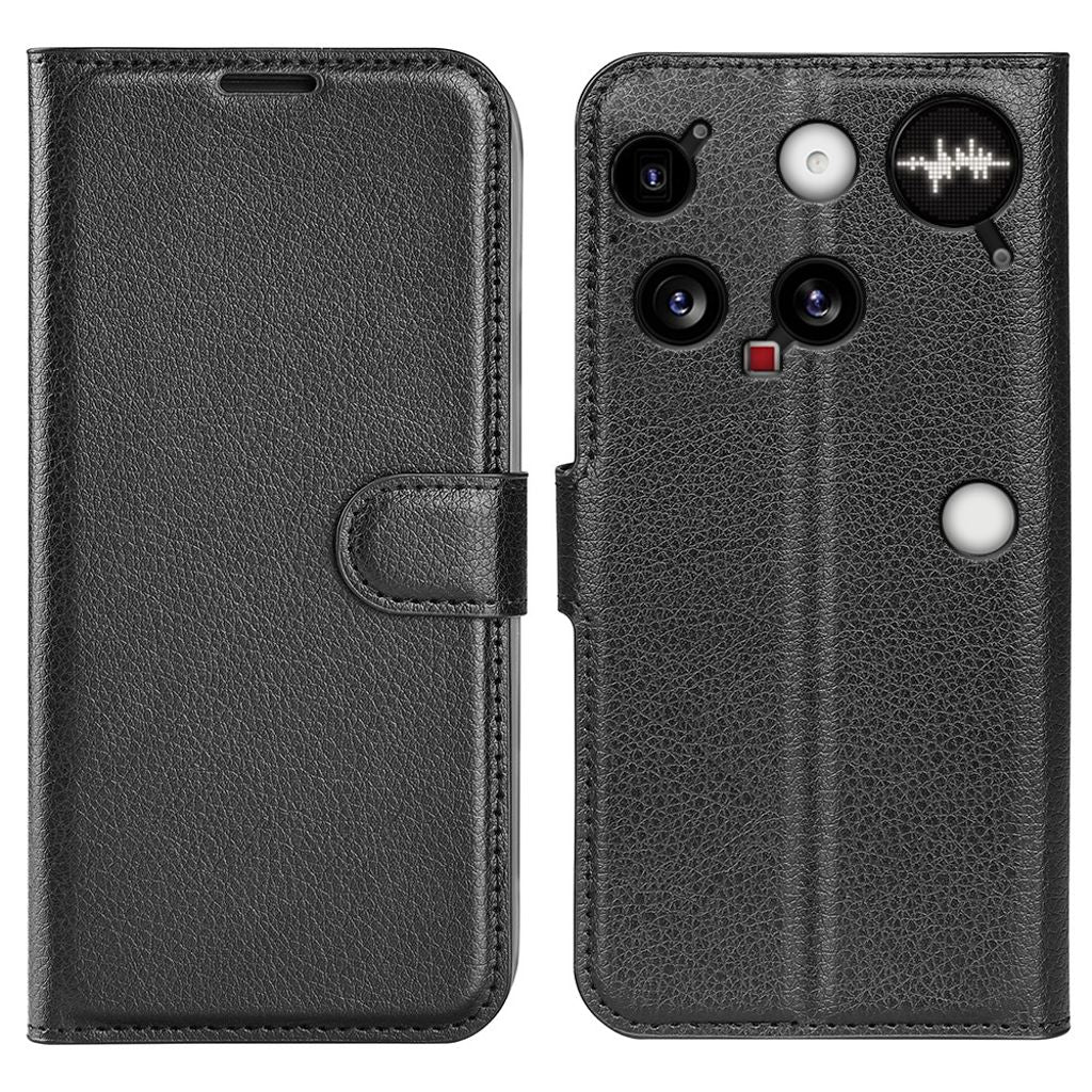 Nothing Phone (3) Wallet Cover - Black