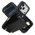 iPhone 17 Pro Case with Card Holder - Black