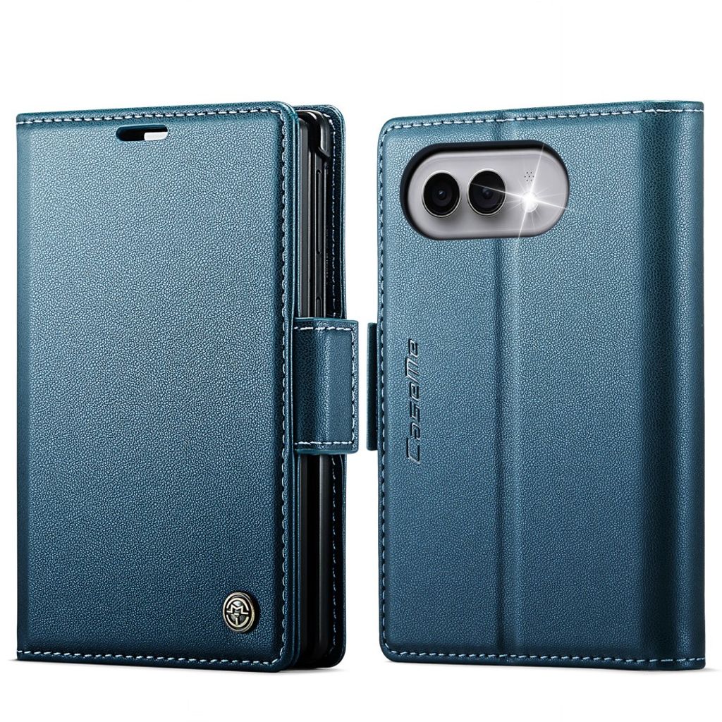 CASEME iPhone Duo Wallet Cover RFID-blocking - Blue — CASEME