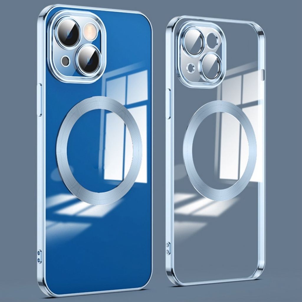 iPhone 14 MagSafe Case with Lens Protector - Blue