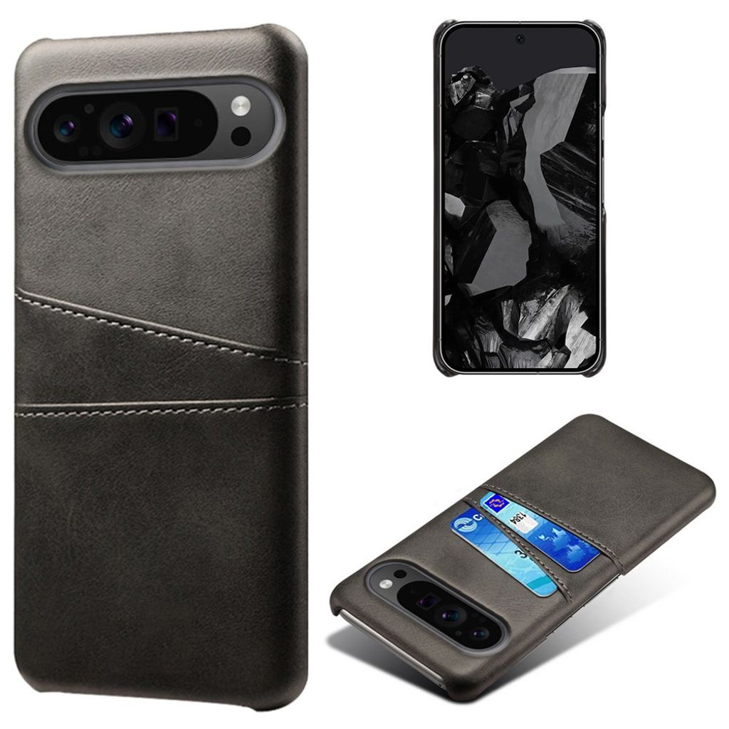 Google Pixel 9 Pro XL Case with card slots - Black