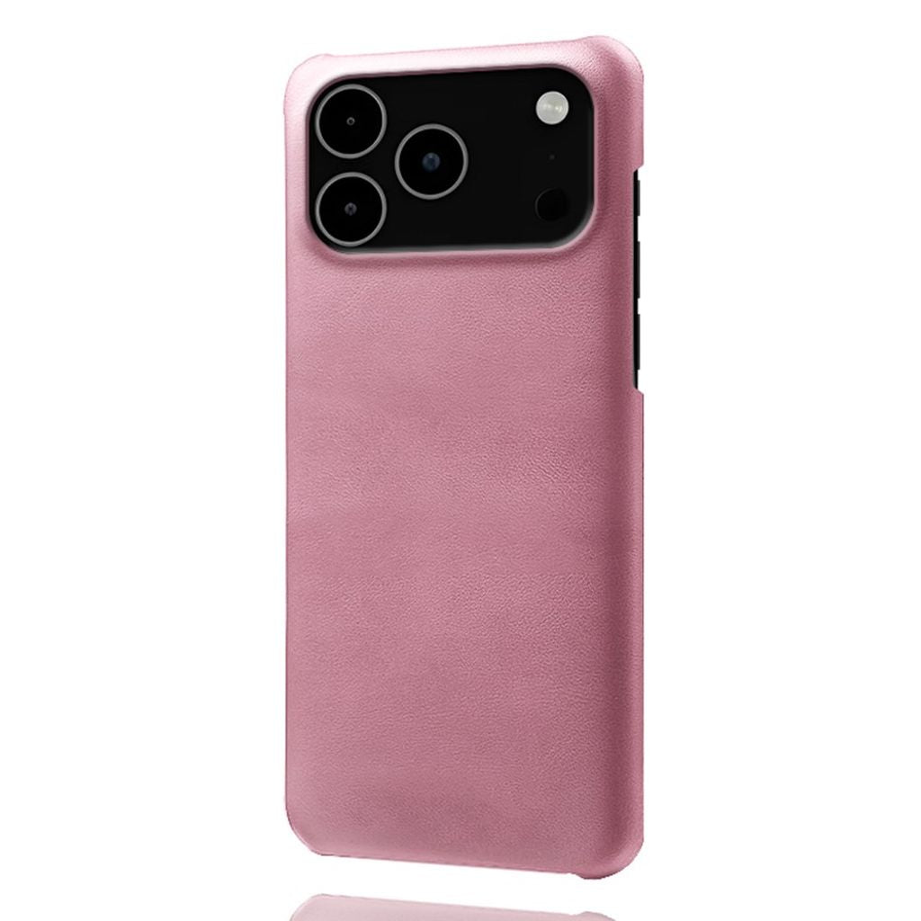 Case in PU Leather iPhone 18 Pro Max, iPhone 17 Pro Max - Rose Gold — Övrigt