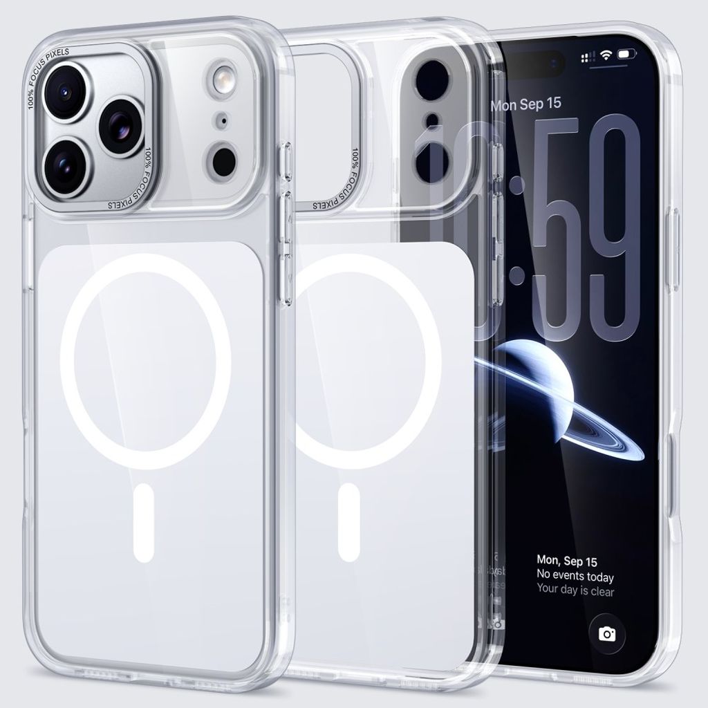 iPhone 18 Pro Max/17 Pro Max MagSafe Case - Silver — Övrigt