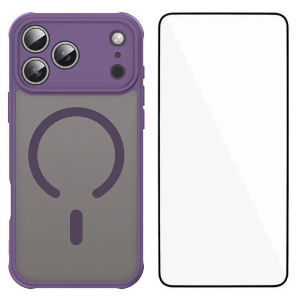 iPhone 18 Pro Max MagSafe Case with Screen Protector - Purple — Övrigt