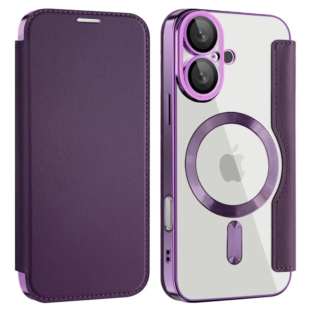 iPhone 16 Cover with card slots - Purple — Övrigt