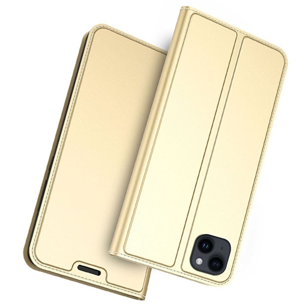 iPhone 13 Wallet Cover Stand - Gold