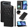 iPhone Air Wallet Cover with strap - Black