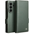 QIALINO Samsung Galaxy Z Fold8 Ultra Wallet Cover in Real Leather - Green — QIALINO