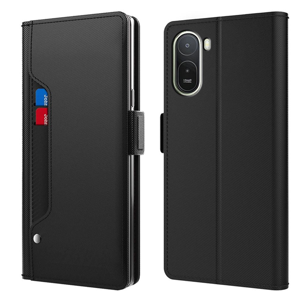 Xiaomi Redmi A7 Pro Wallet Cover with Stand - Black — Xiaomi