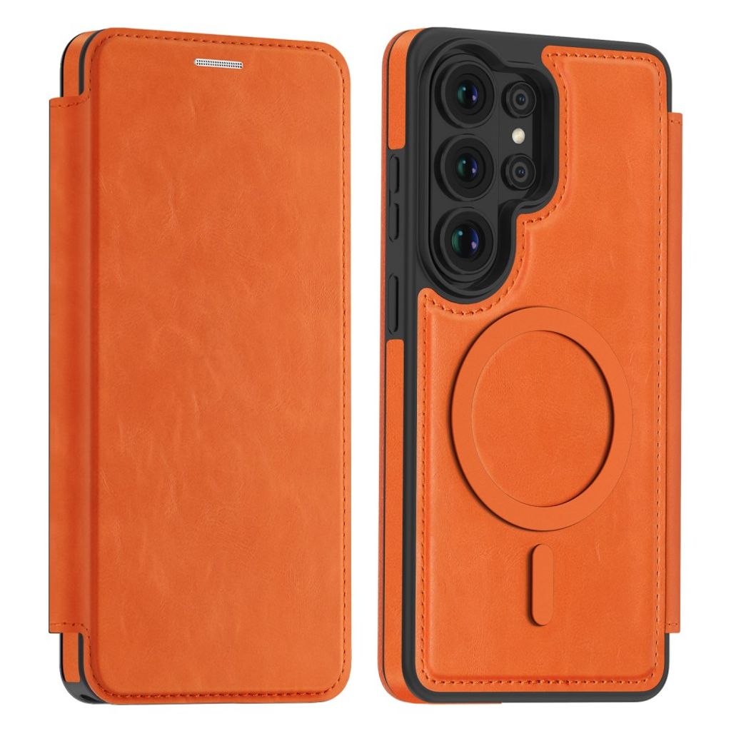 Samsung Galaxy S26 Ultra MagSafe Wallet Cover - Orange — Samsung