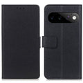 Google Pixel 11/Pixel 11 Pro Wallet Cover Stand PU Leather - Black — Google