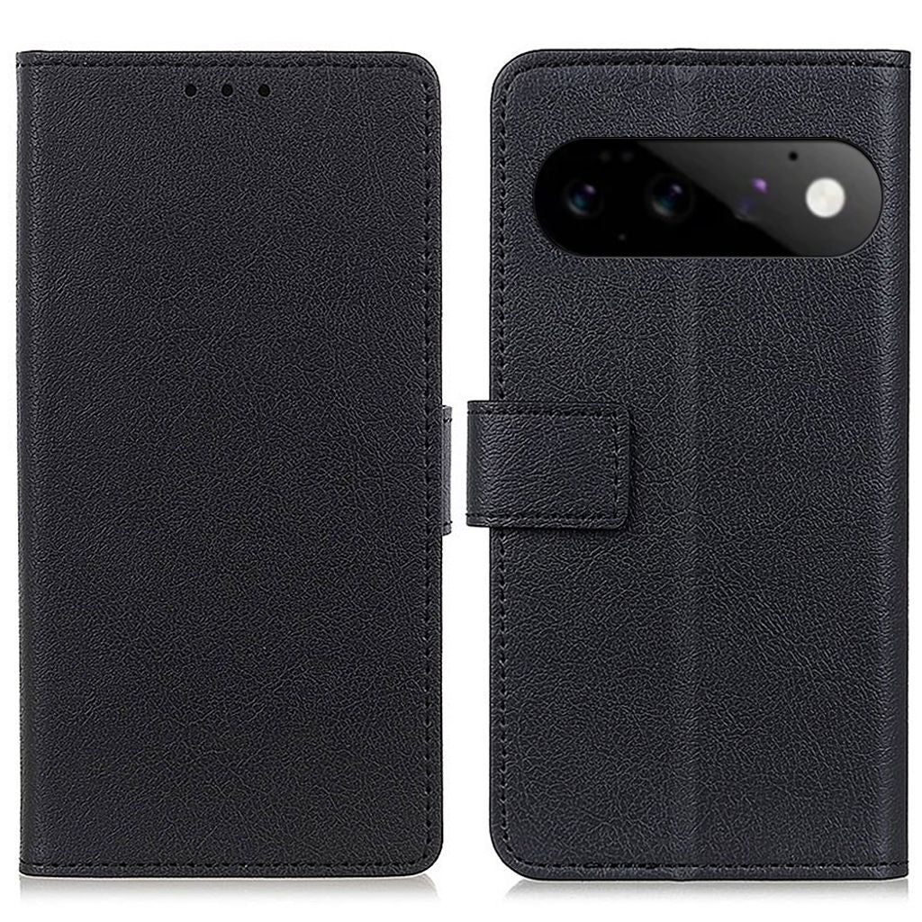 Google Pixel 11/Pixel 11 Pro Wallet Cover Stand PU Leather - Black — Google