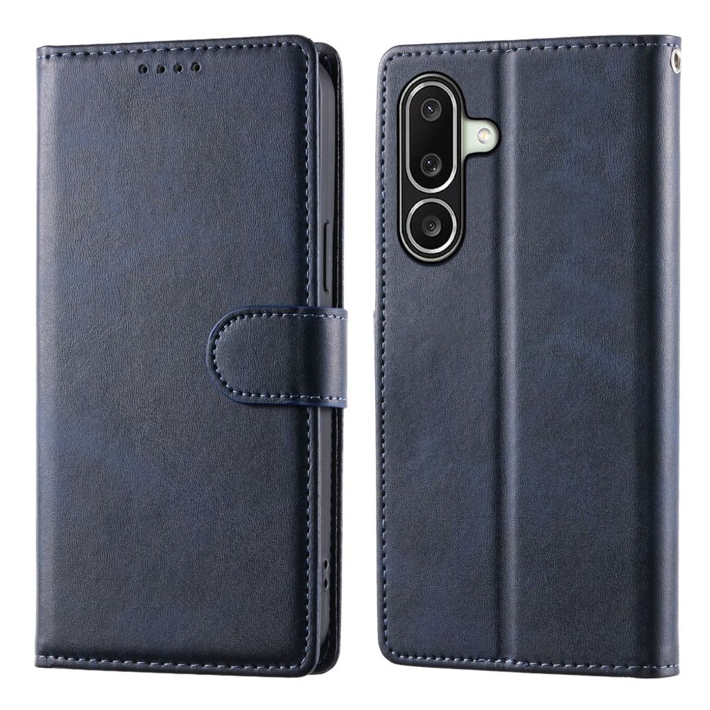 Samsung Galaxy A27 5G Wallet Cover Stand PU Leather - Blue — Samsung