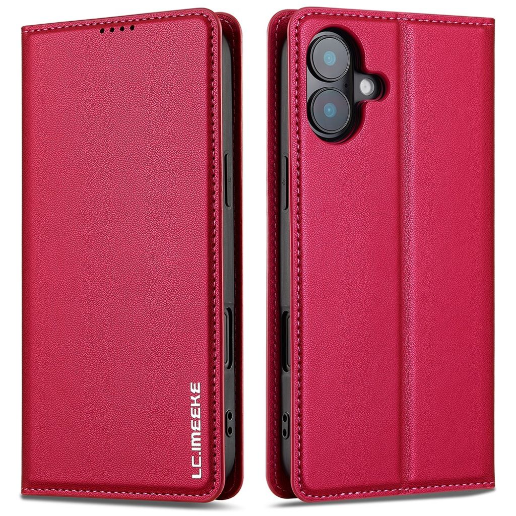LC.IMEEKE iPhone 17 wallet cover - pink