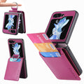 Samsung Galaxy Flip6 / Flip 7 FE Case with Cardholder - Purple