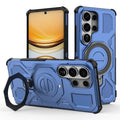 Samsung Galaxy S26 Ultra Case with Stand - Dark blue