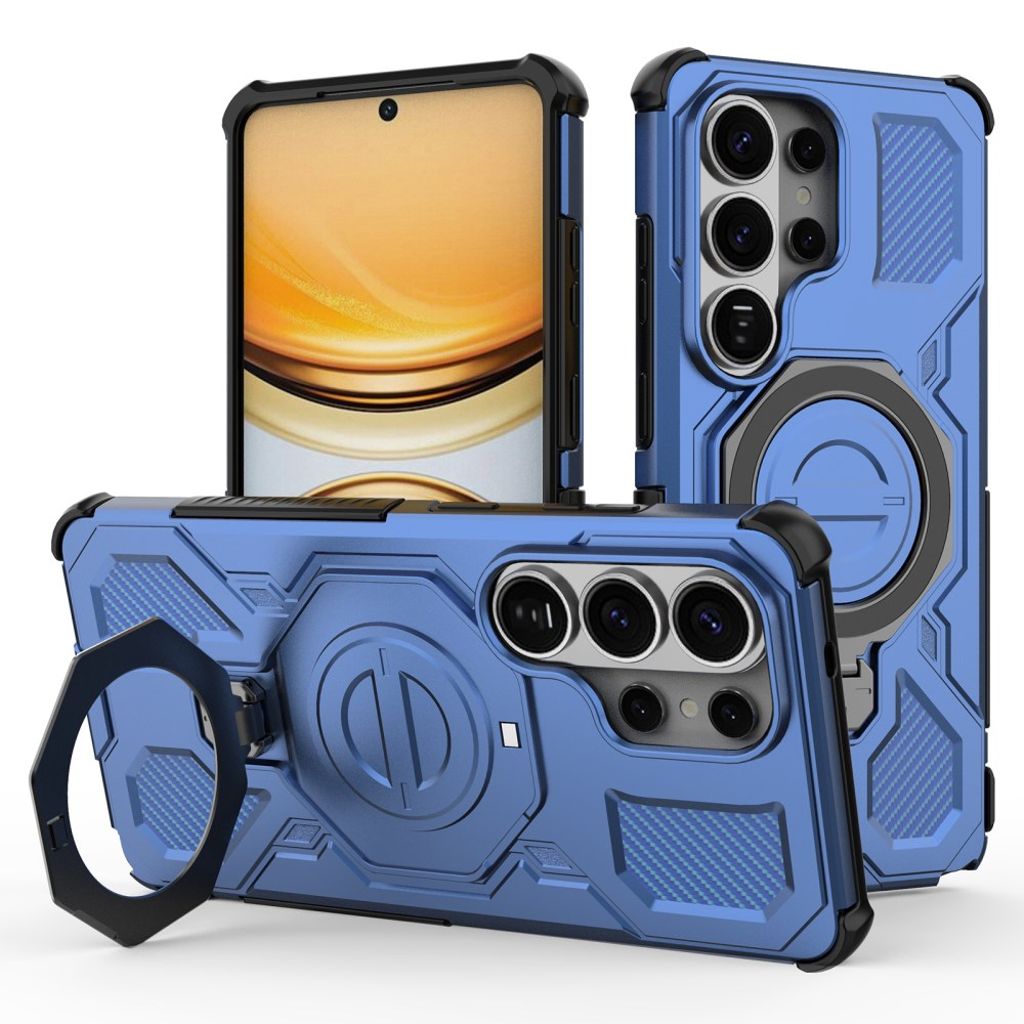 Samsung Galaxy S26 Ultra Case with Stand - Dark blue