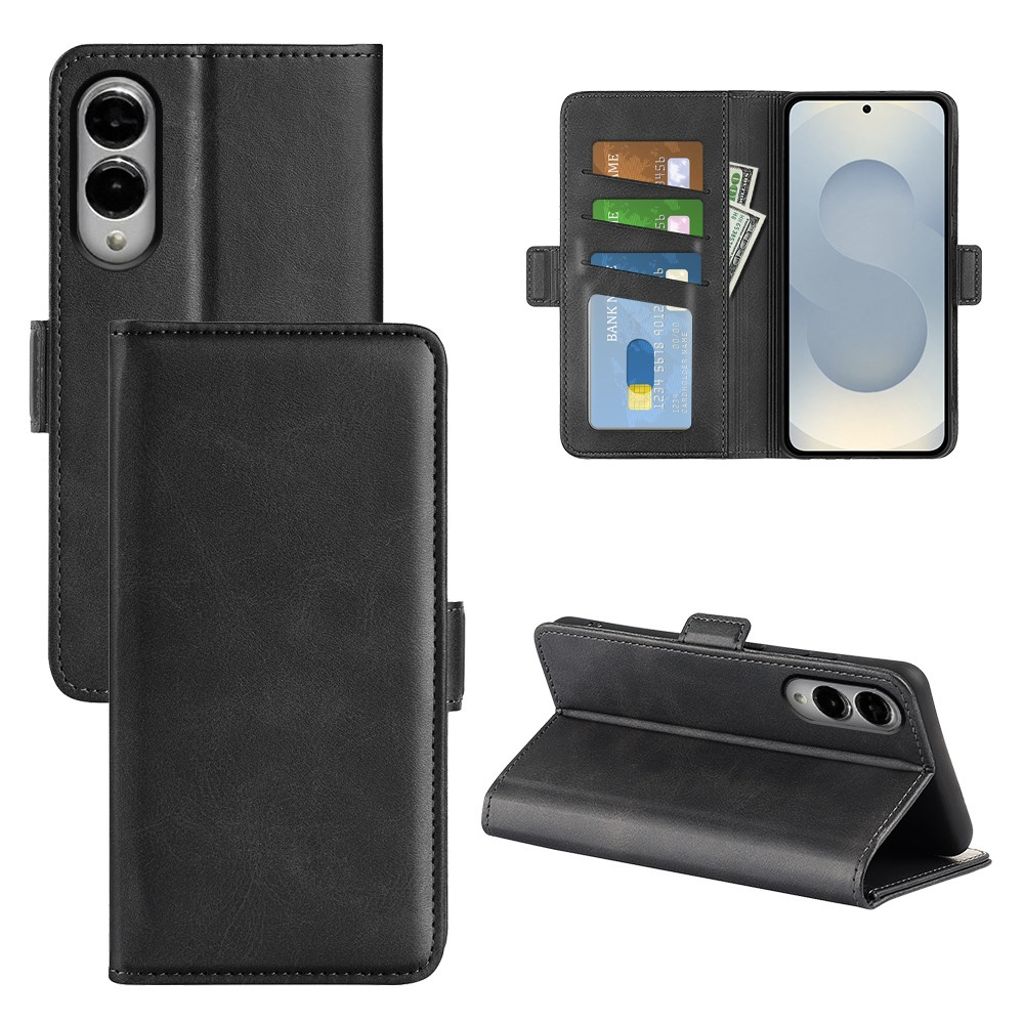 Samsung Galaxy S25 Edge Wallet Cover - Black — Samsung