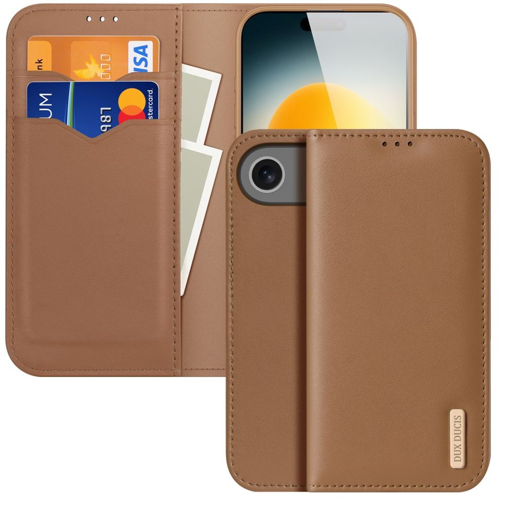DUX DUCIS iPhone Air Leather Cover  - Brown