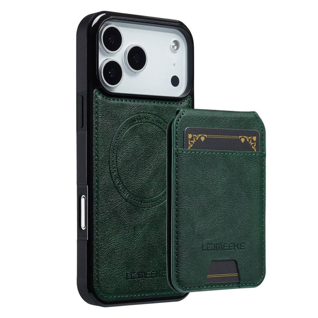 MagSafe Case Detachable Card Holder iPhone 18 Pro Max, iPhone 17 Pro Max - Green — MagSafe