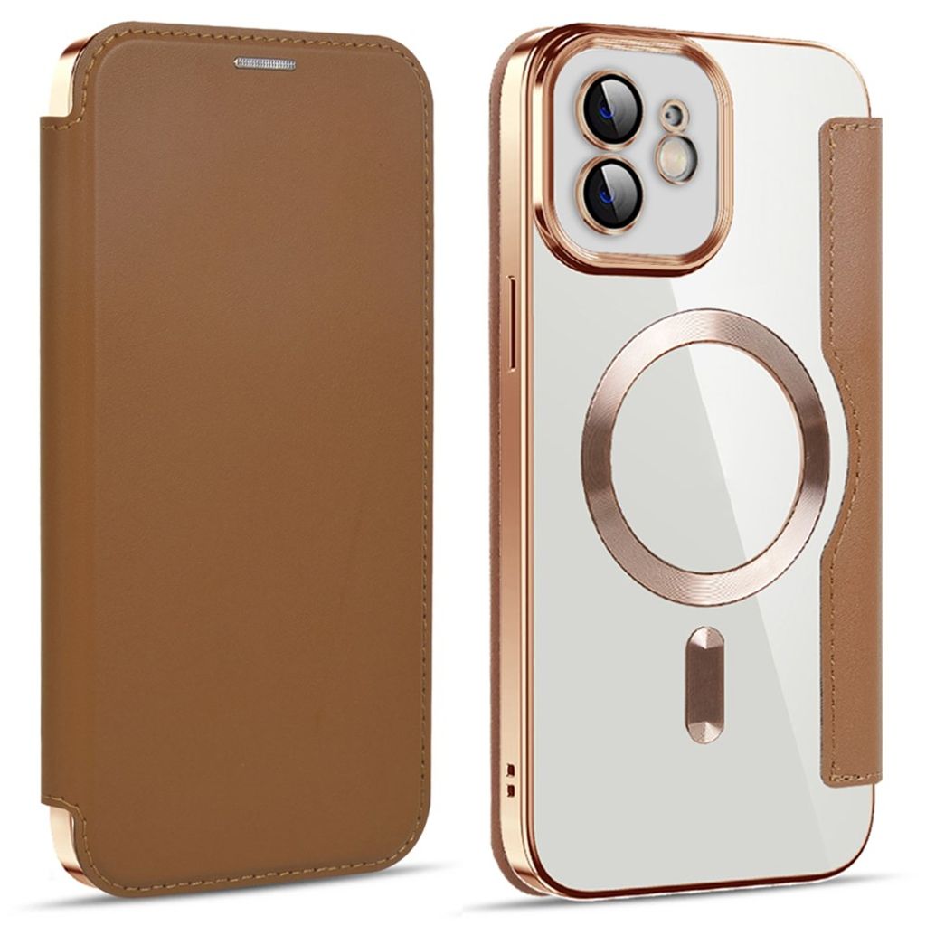 iPhone 12 Cover with MagSafe - Brown