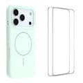 iPhone 18 Pro Max MagSafe Compatible Case with 2x Screen Protectors - Green — Övrigt